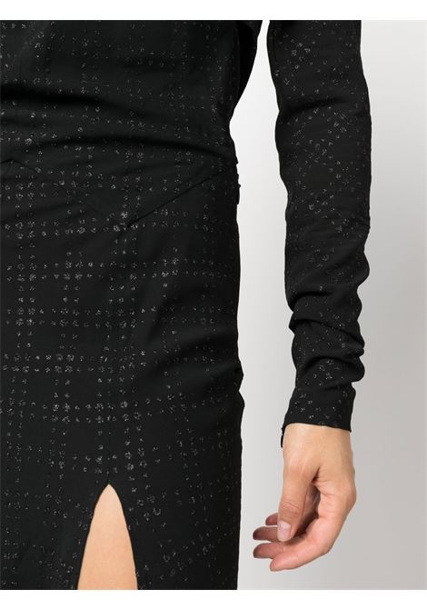 abito lungo in pois lurex PHILOSOPHY di LORENZO SERAFINI | 042471421555